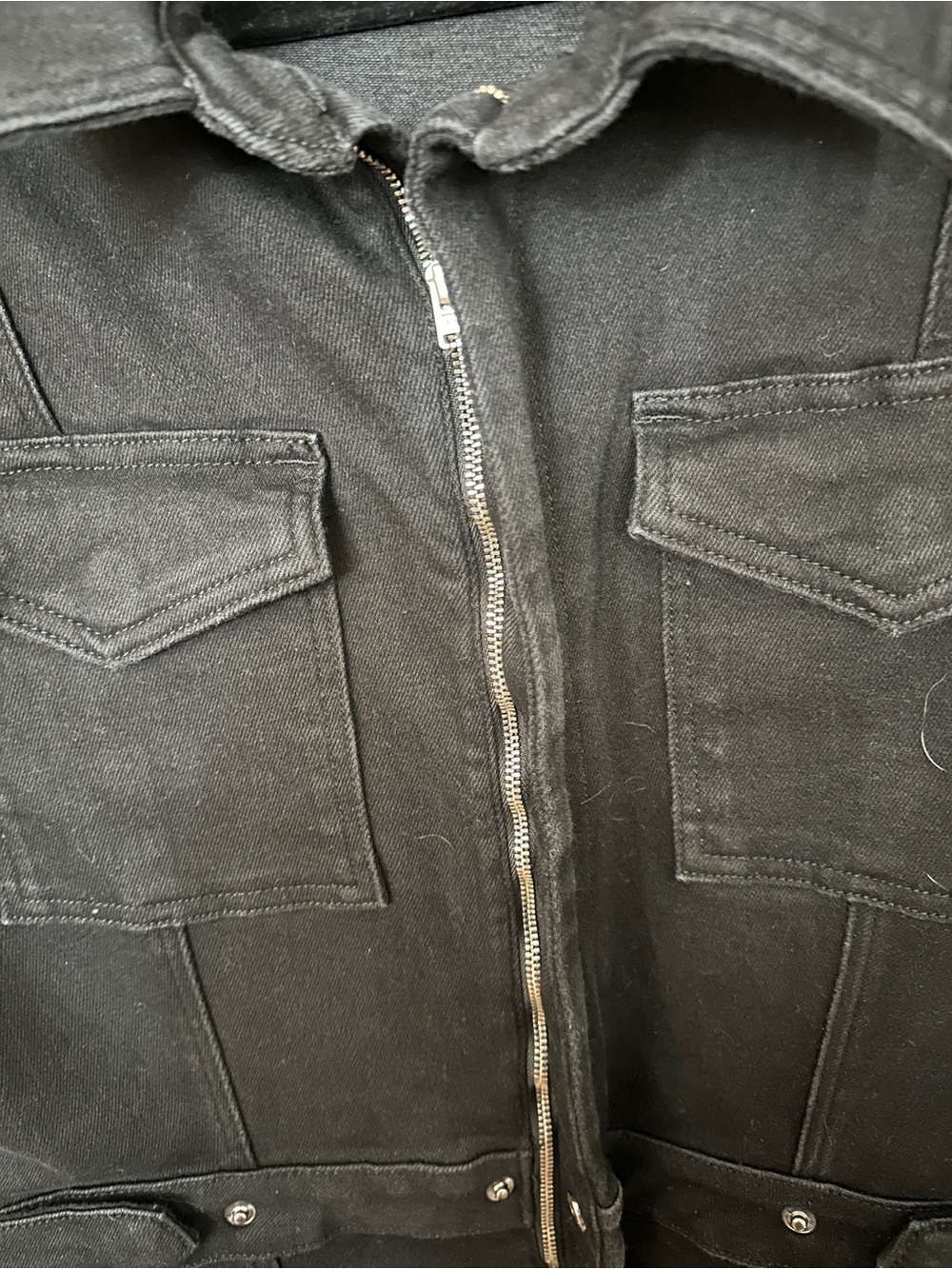 Good American Fit For Success Denim Utility Jumpsuit 2XL - NWT - Picture 4 of 10